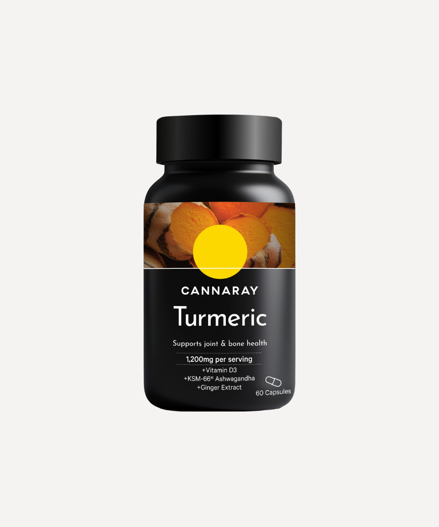 Cannaray Turmeric Capsules 1200mg