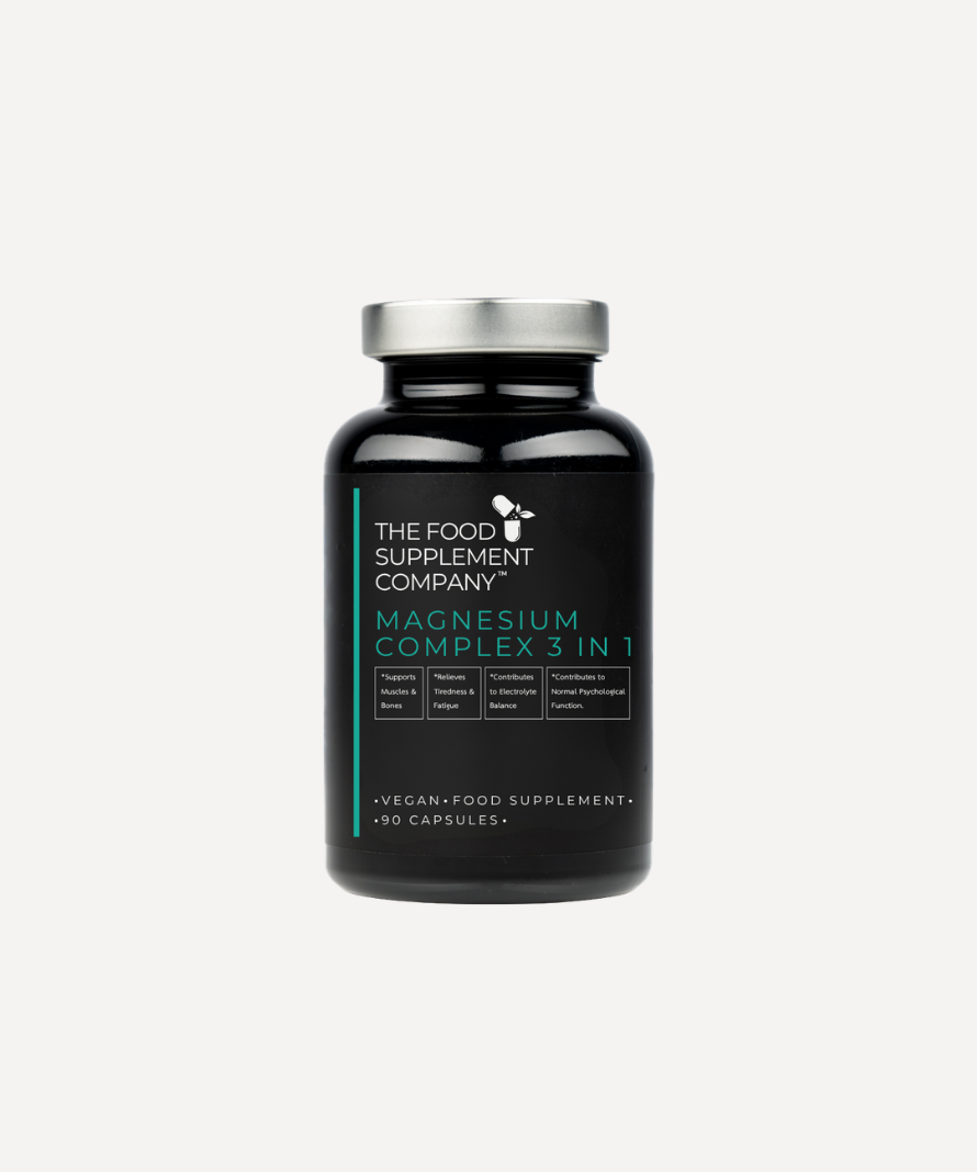 The Food Supplement Company Magnesium 3 in 1 Complex Capsules