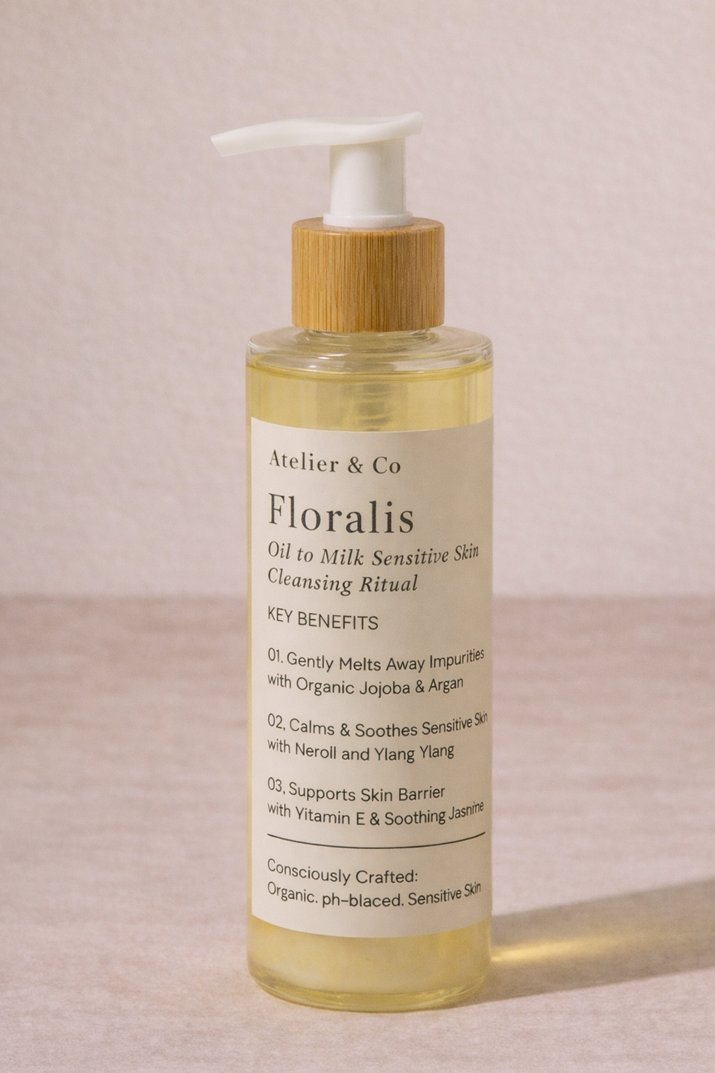 Floralis | Oil to Milk Cleanser for Sensitive Skin