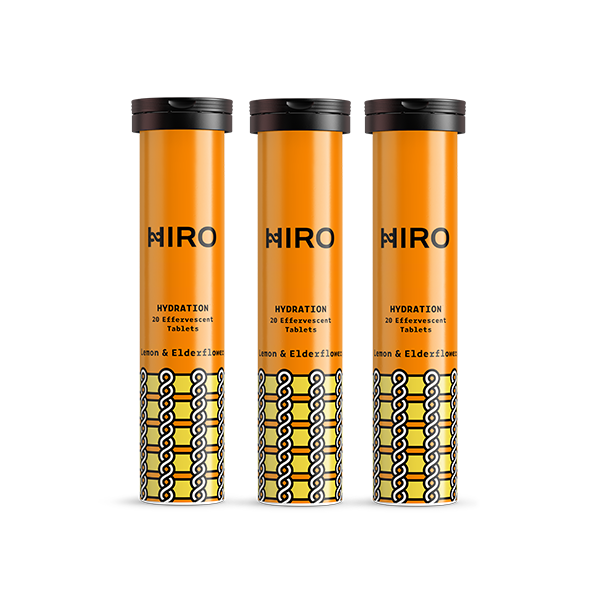 HIRO Hydration – Lemon & Elderflower (3 Pack)