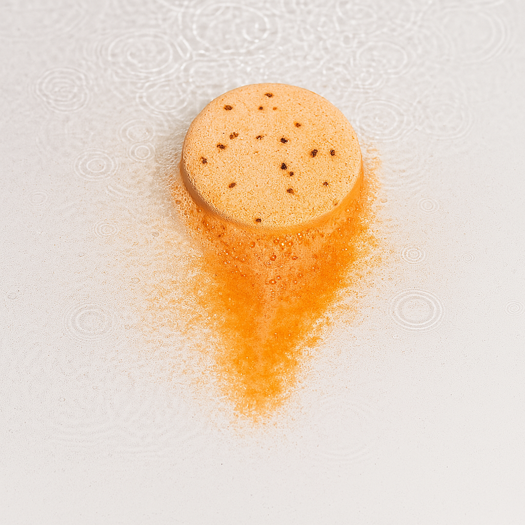 Awaken Aromatherapy Shower Steamer in Box - Peppermint, Frankincense, Lemon and Cranberry Seeds