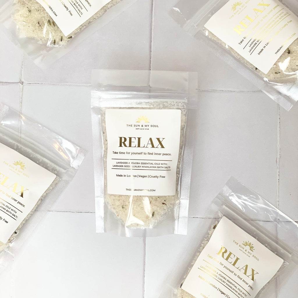 Relax Lavender Himalayan Bath Salts