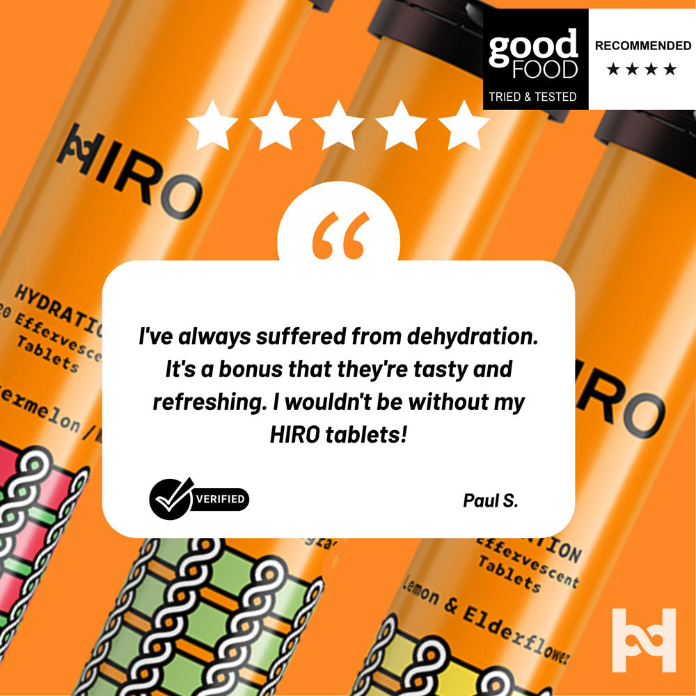 HIRO Hydration – Ginger & Lemongrass (3 Pack)