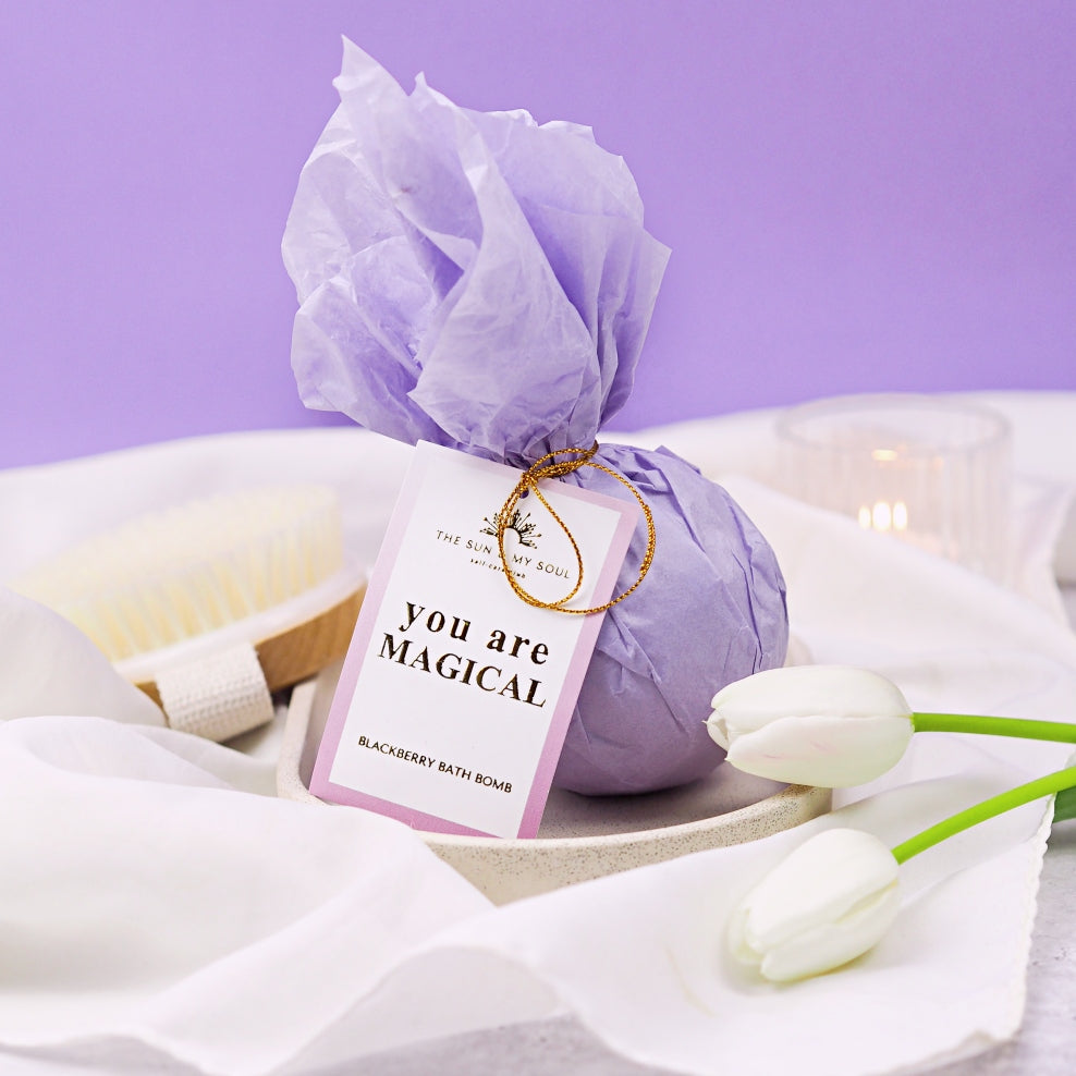 You Are Magical Blackberry Bath Bomb