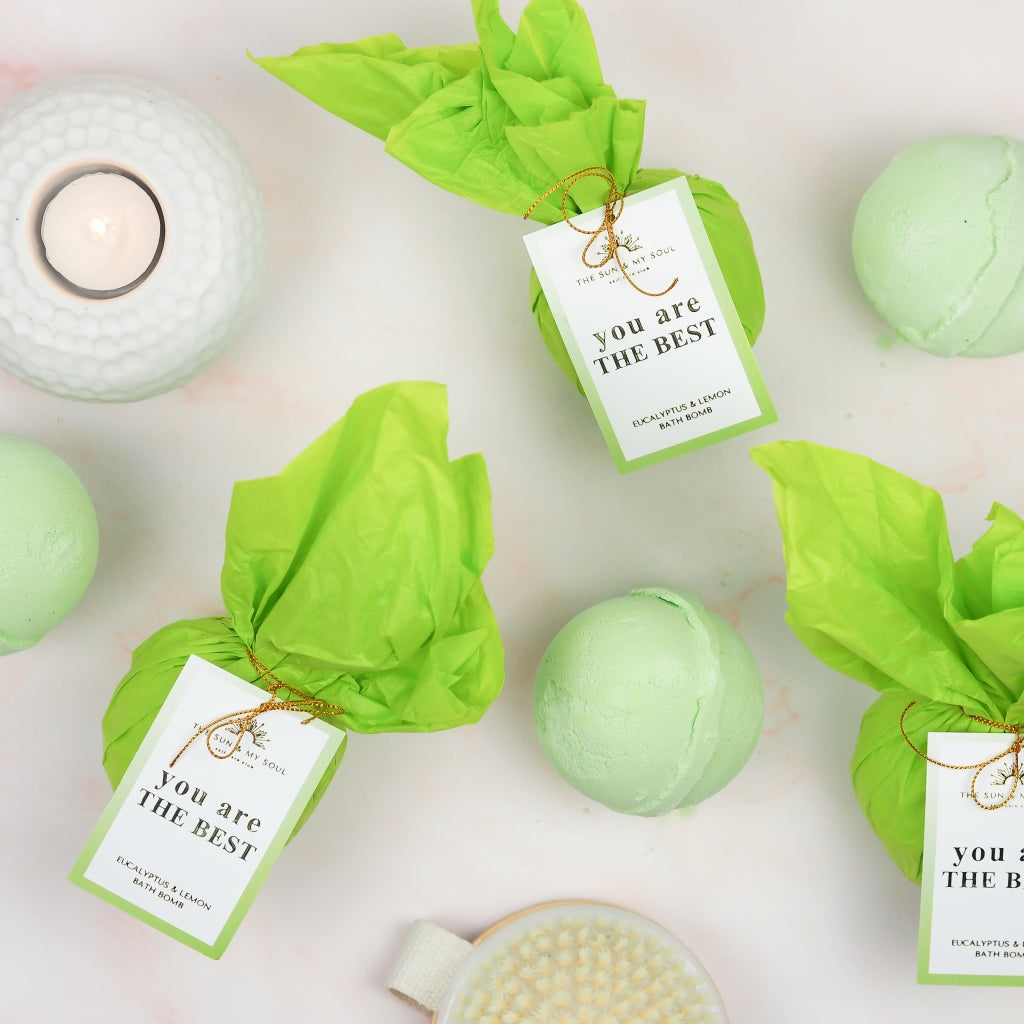 You Are The Best Peppermint & Tea Tree Bath Bomb