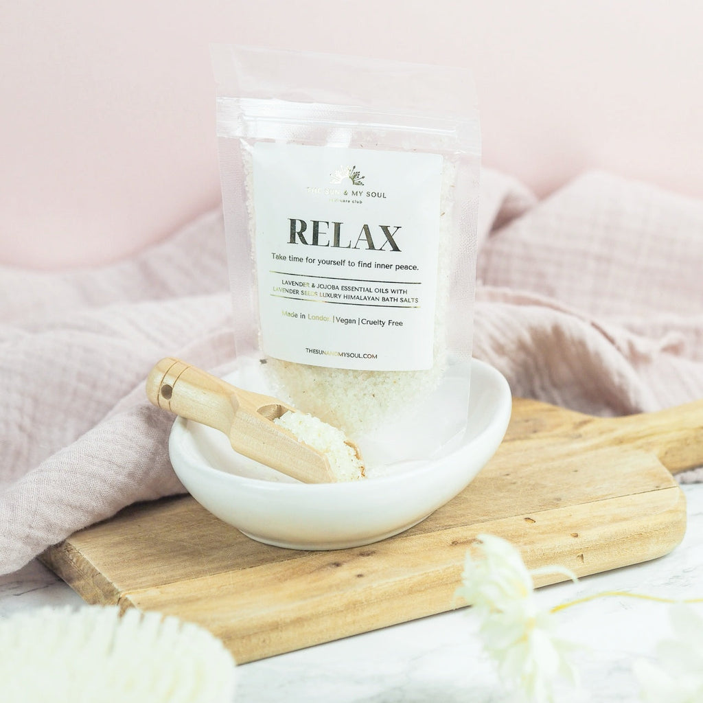Relax Lavender Himalayan Bath Salts