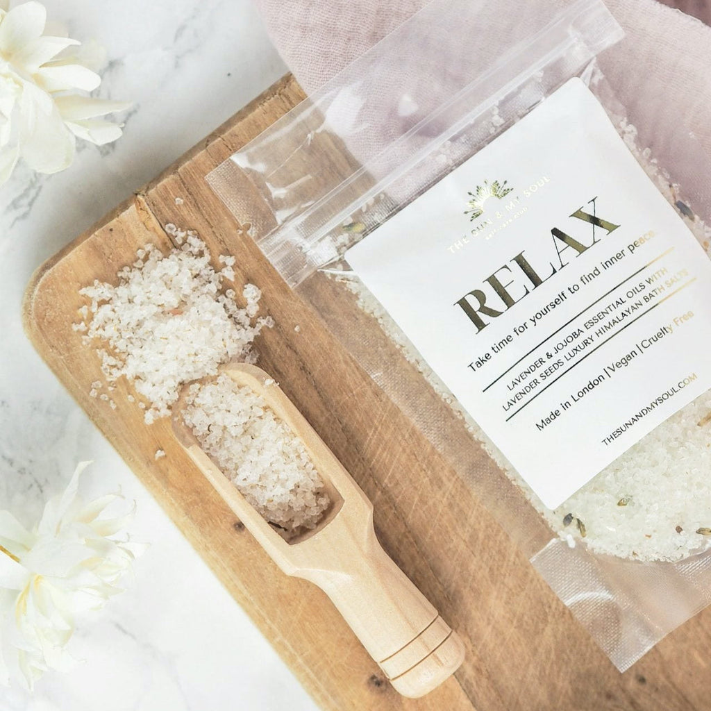 Relax Lavender Himalayan Bath Salts