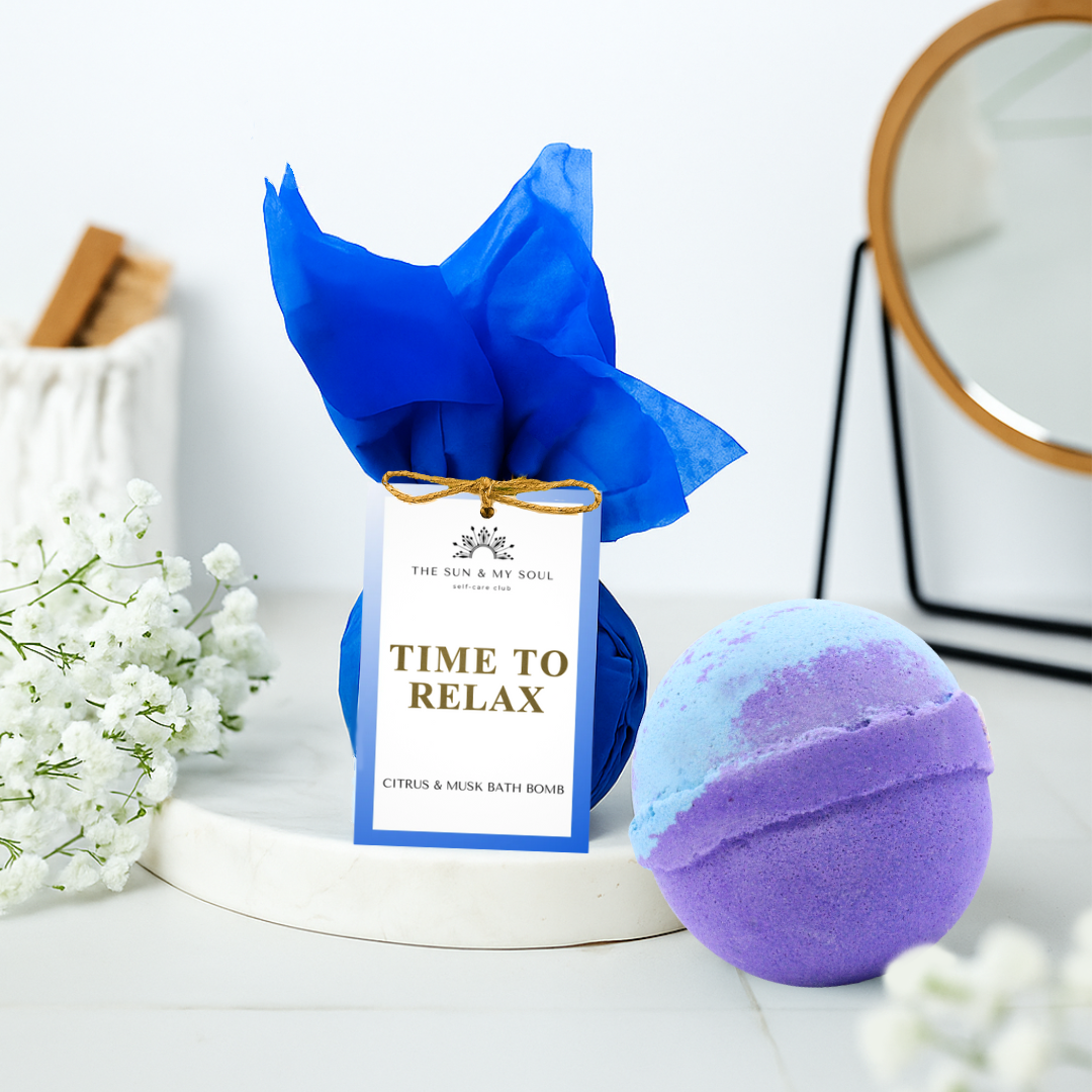 Time to Relax Citrus & Musk Bath Bomb