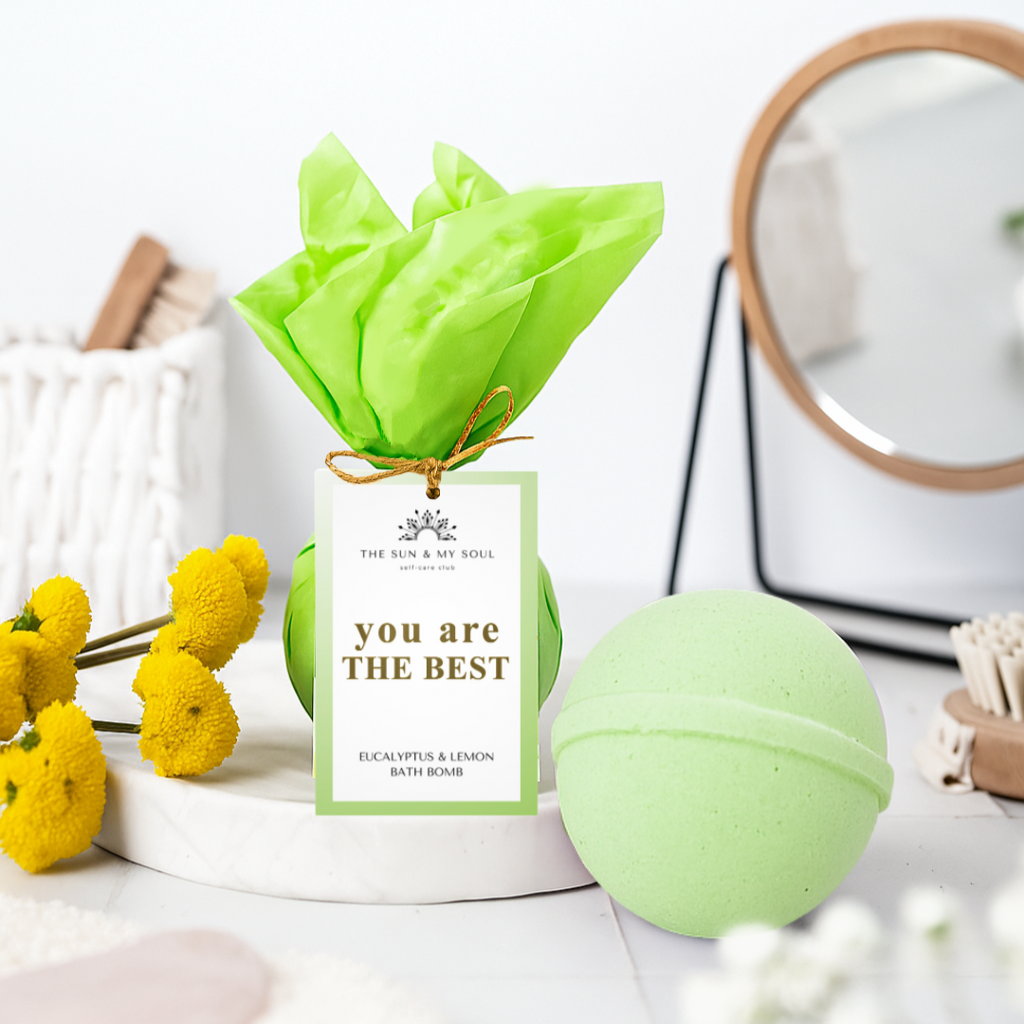 You Are The Best Peppermint & Tea Tree Bath Bomb