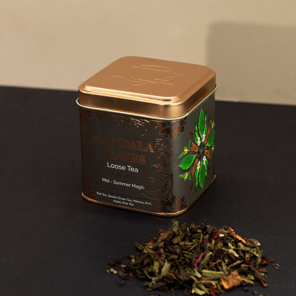 Mid-Summer Magic Tea – Pu Erh, Sencha & Fruit, 50g
