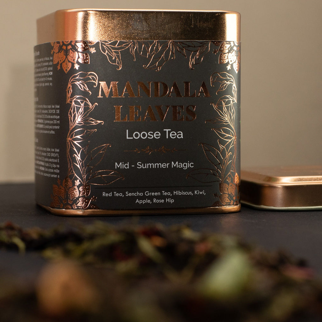Mid-Summer Magic Tea – Pu Erh, Sencha & Fruit, 50g