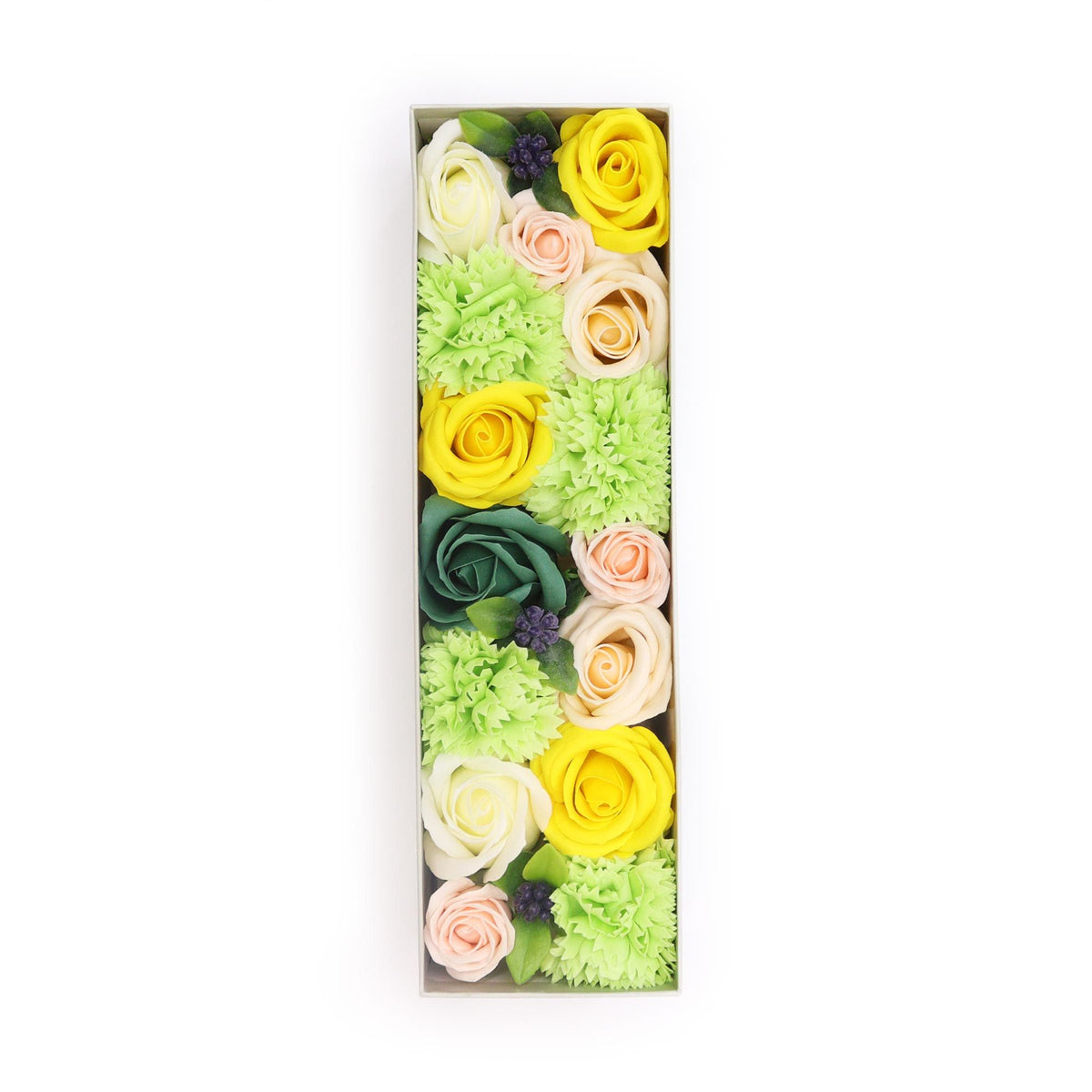Long Spring Celebration soap flower gift box