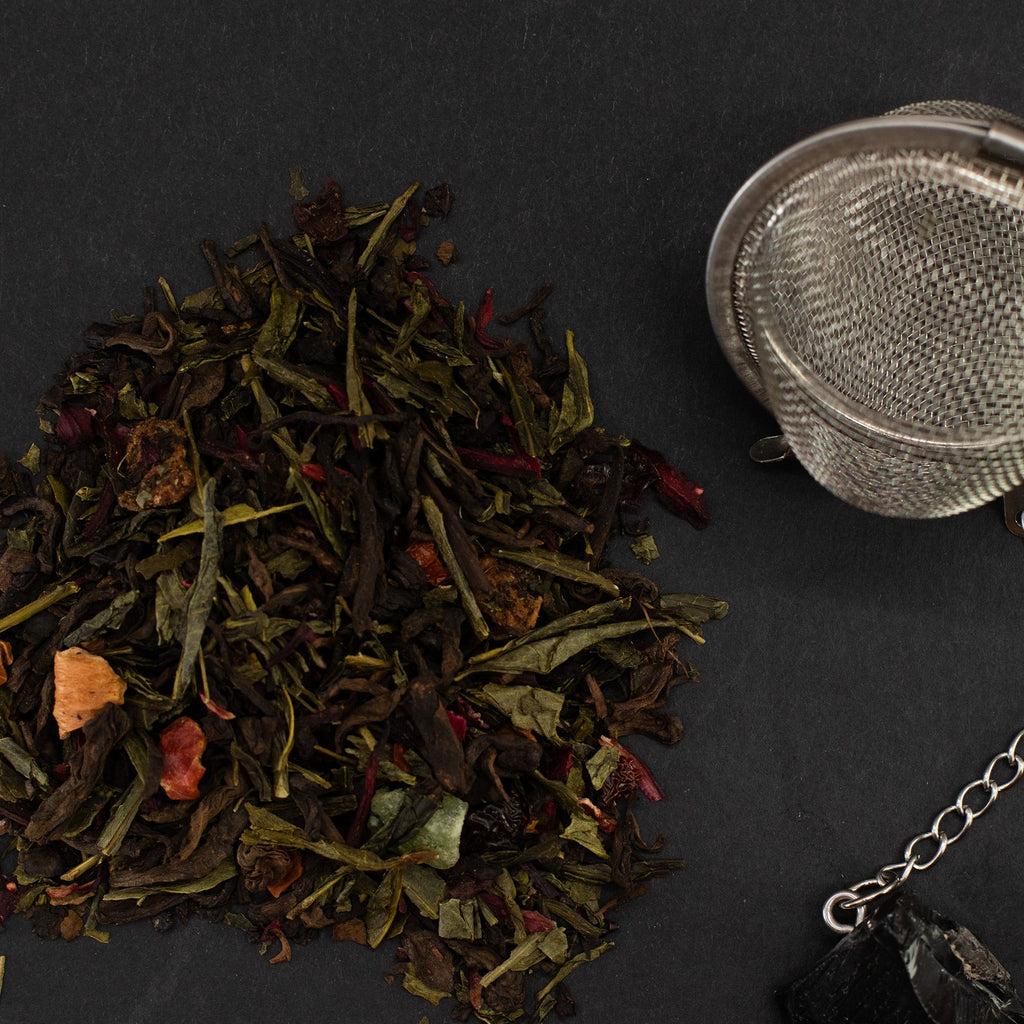 Mid-Summer Magic Tea – Pu Erh, Sencha & Fruit, 50g