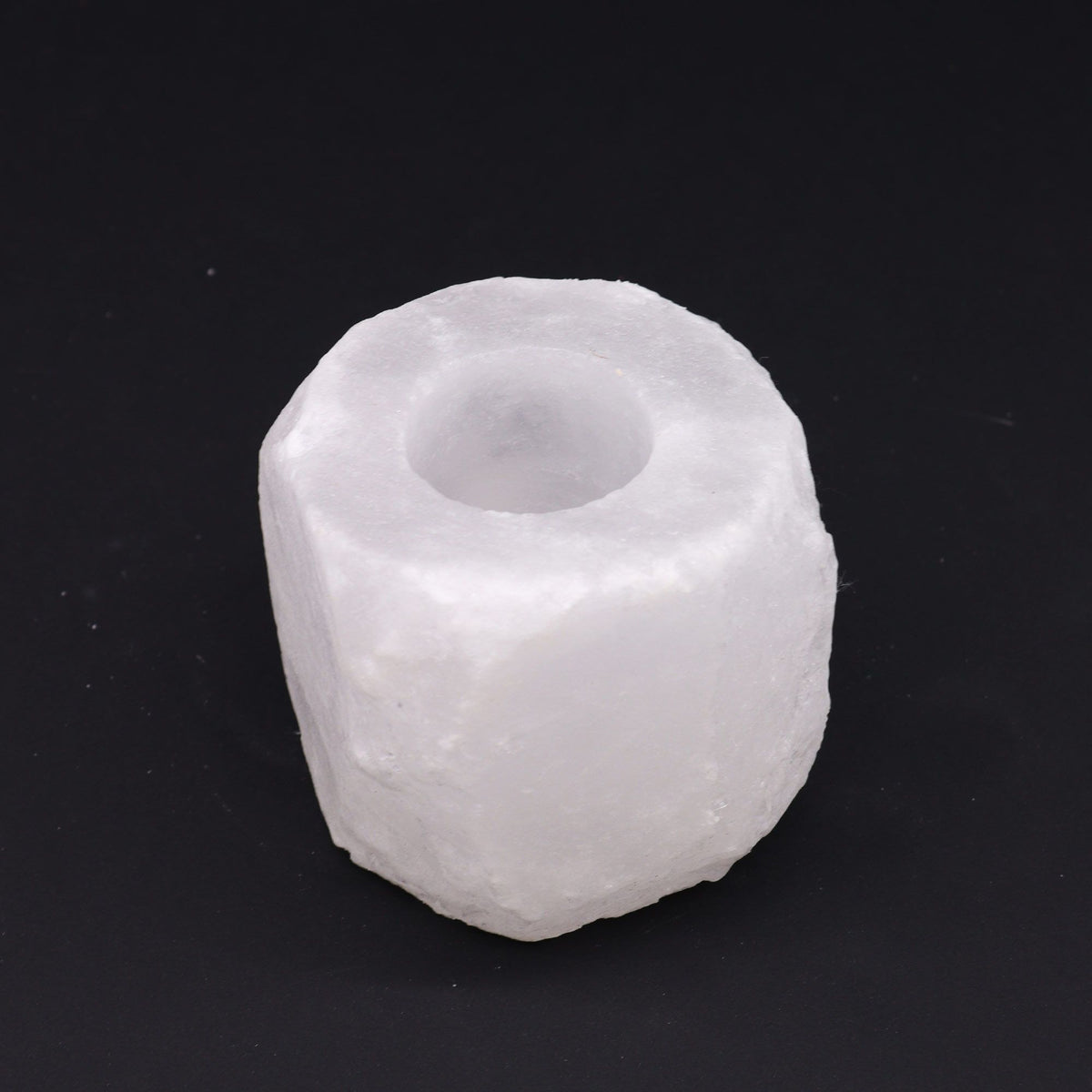 Natural Himalayan Salt Candle Holder – 600–800g