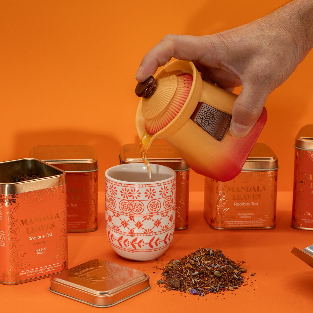 Rooibos Relax Tea – Lavender, Apple & Orange Blossom, 50g Tin