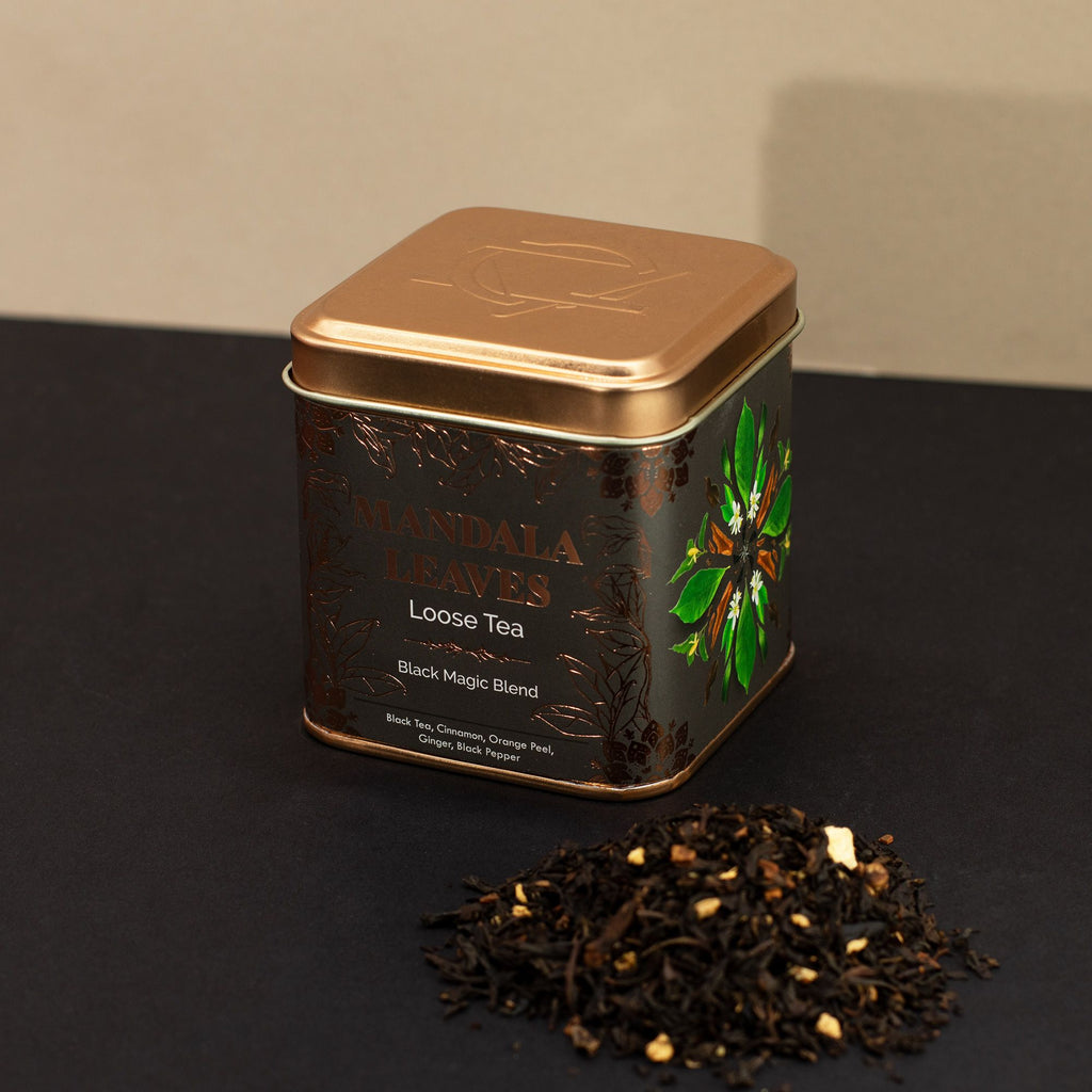 Black Magic Spiced Black Tea – Cinnamon, Ginger & Orange, 50g