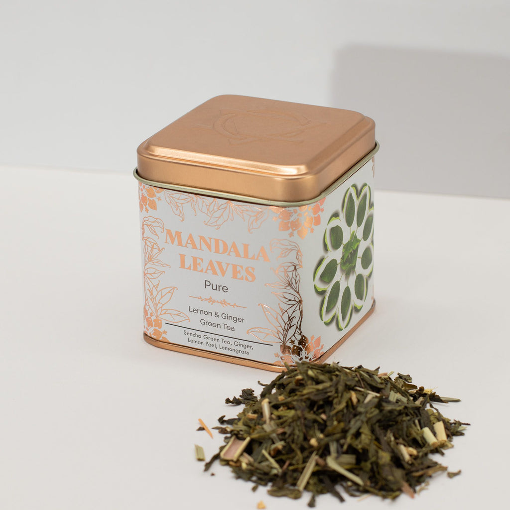 Lemon & Ginger Green Tea – 50g Tin
