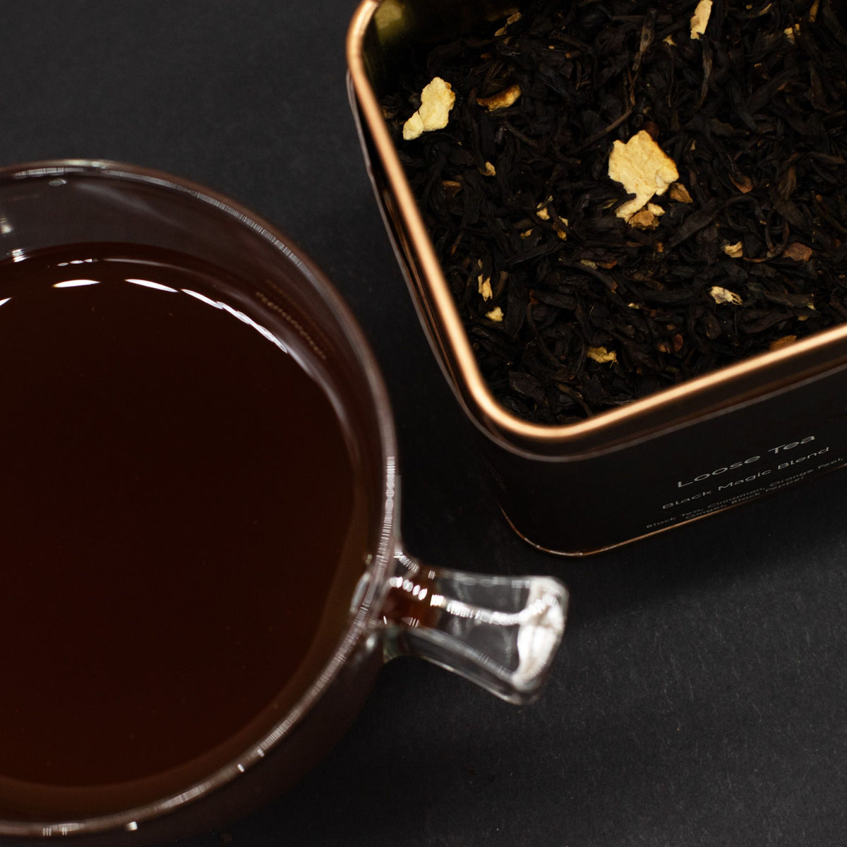 Black Magic Spiced Black Tea – Cinnamon, Ginger & Orange, 50g