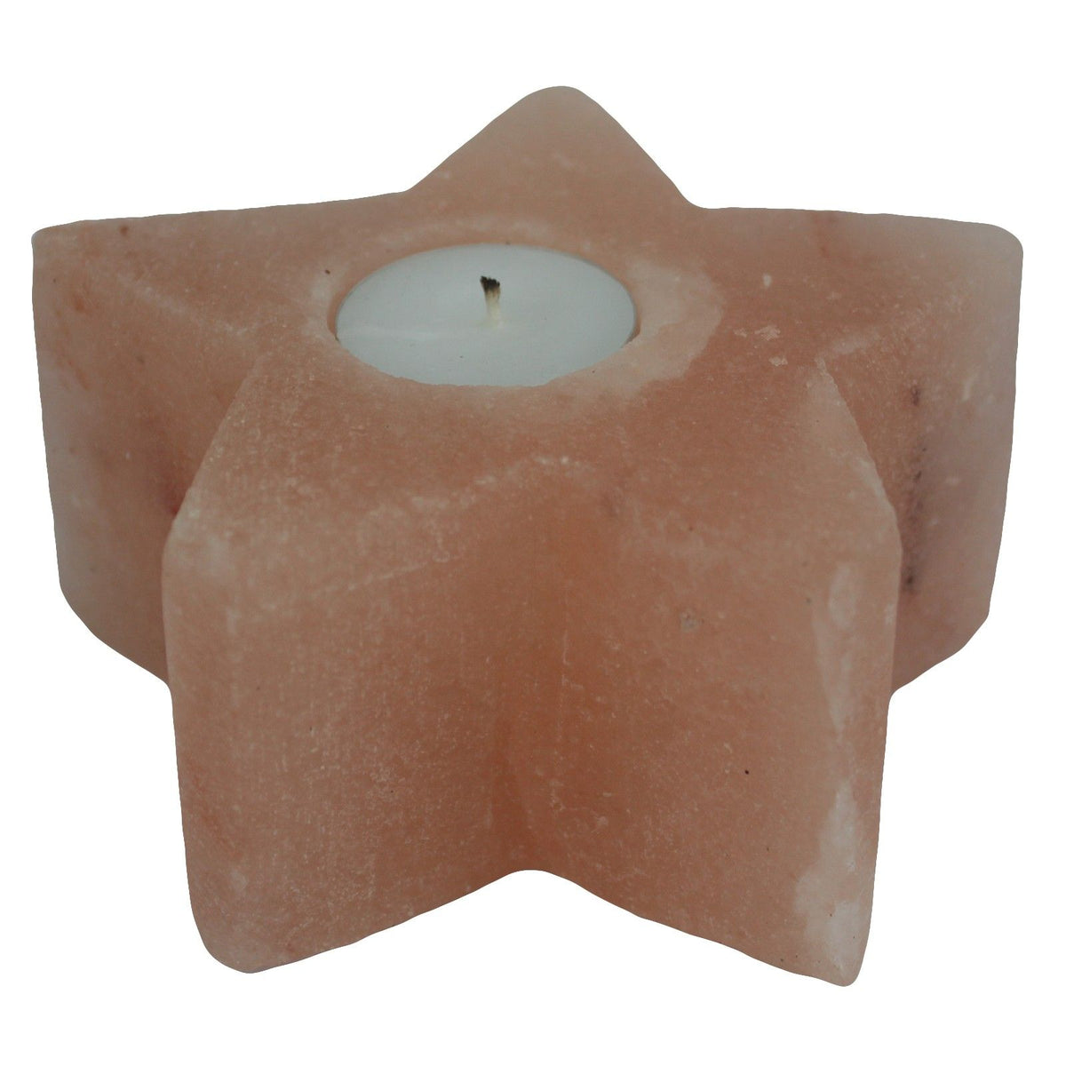 Himalayan Salt Candle Holder – Star