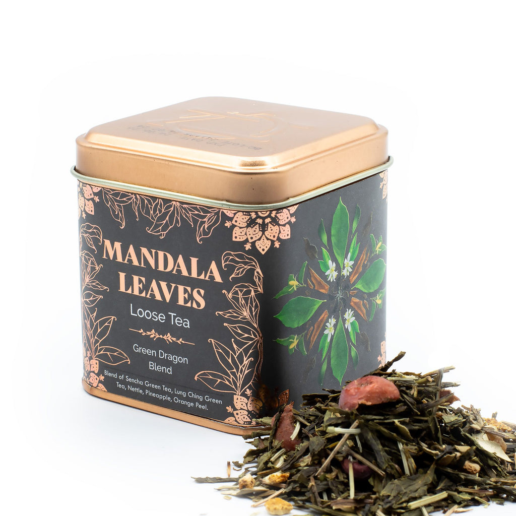 Green Dragon Green Tea – Pineapple, Orange & Blueberry, 50g