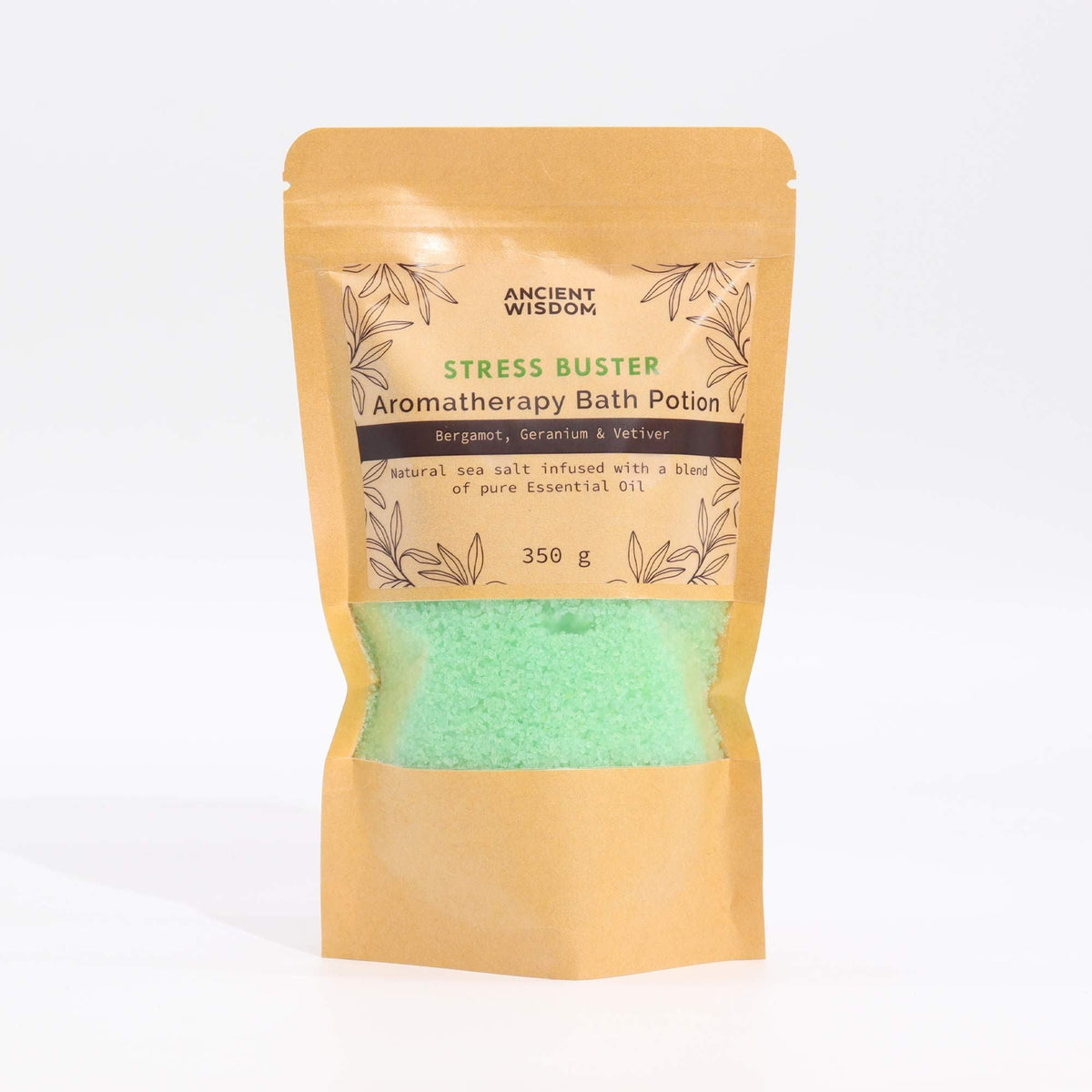 Stress Buster bath potion included in the Poise Calm and Unwind Ritual