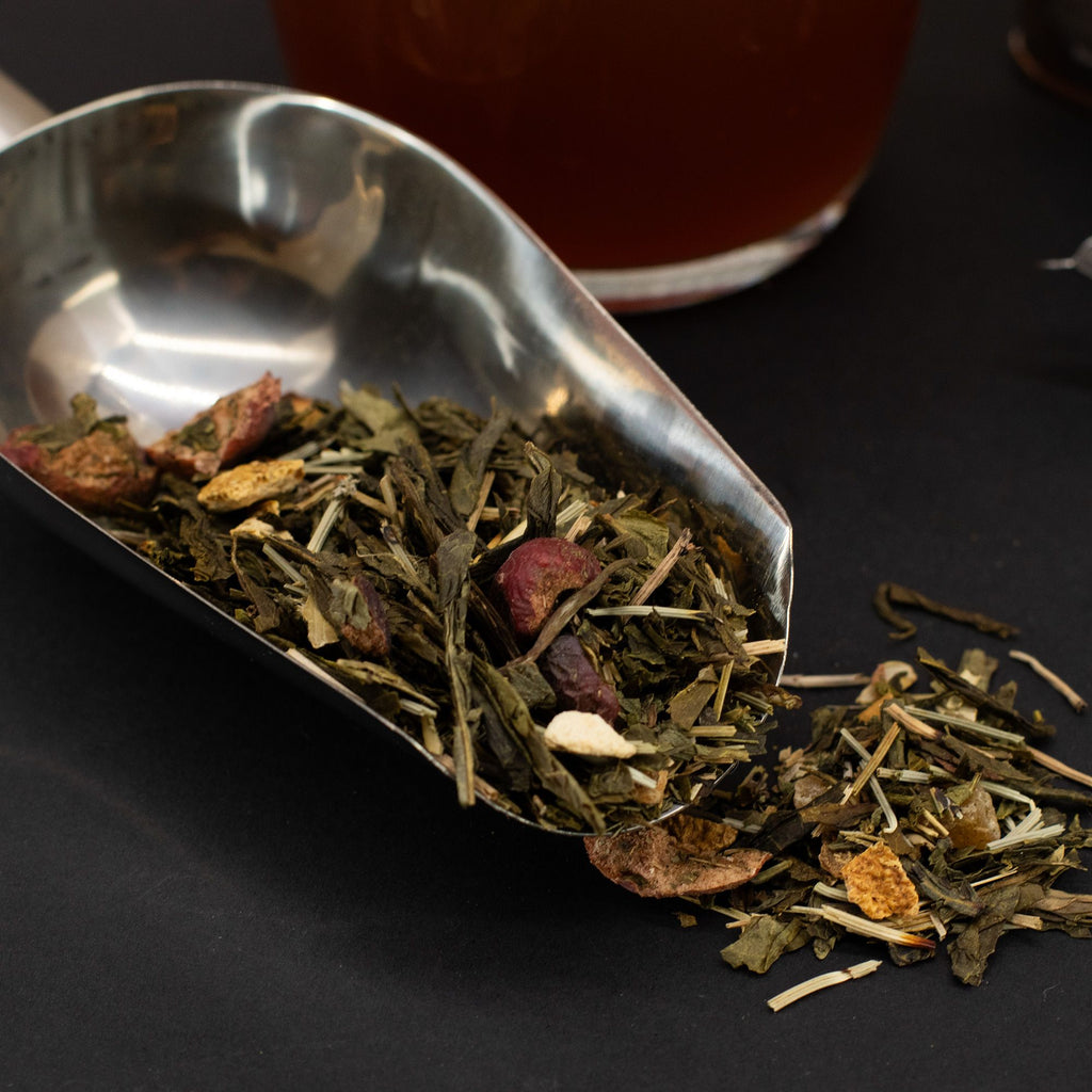 Green Dragon Green Tea – Pineapple, Orange & Blueberry, 50g