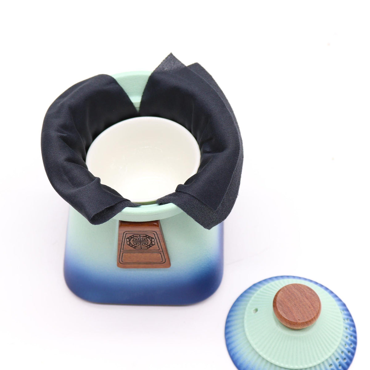 Temple Tea Set – Blue Heaven, Teapot & 3 Cups