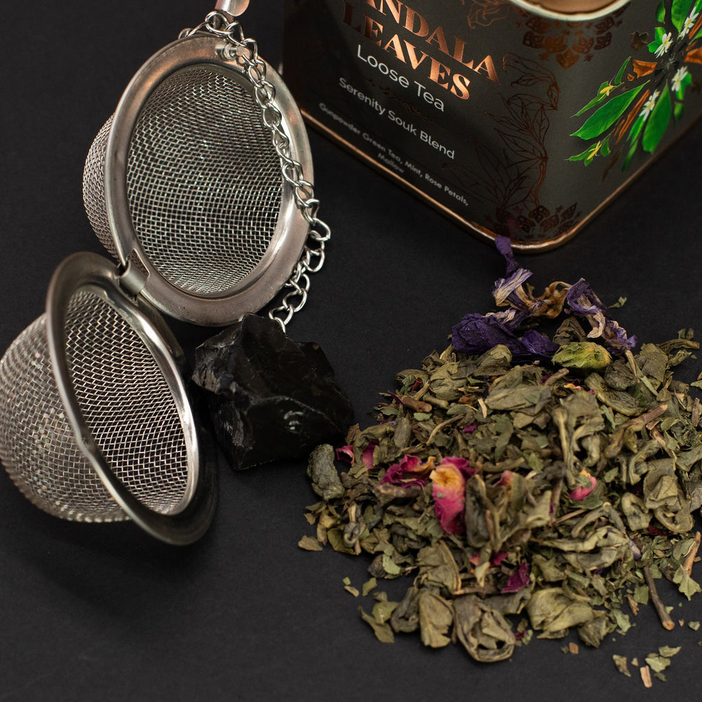 Serenity Souk Green Tea – Mint, Rose & Mallow, 50g