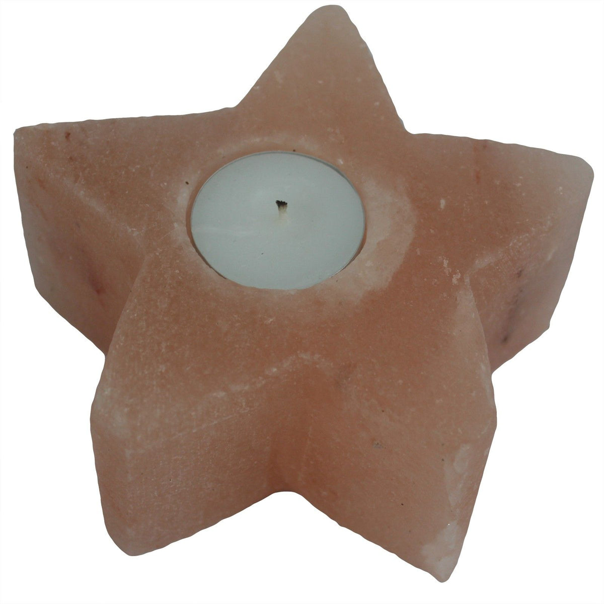 Himalayan Salt Candle Holder – Star