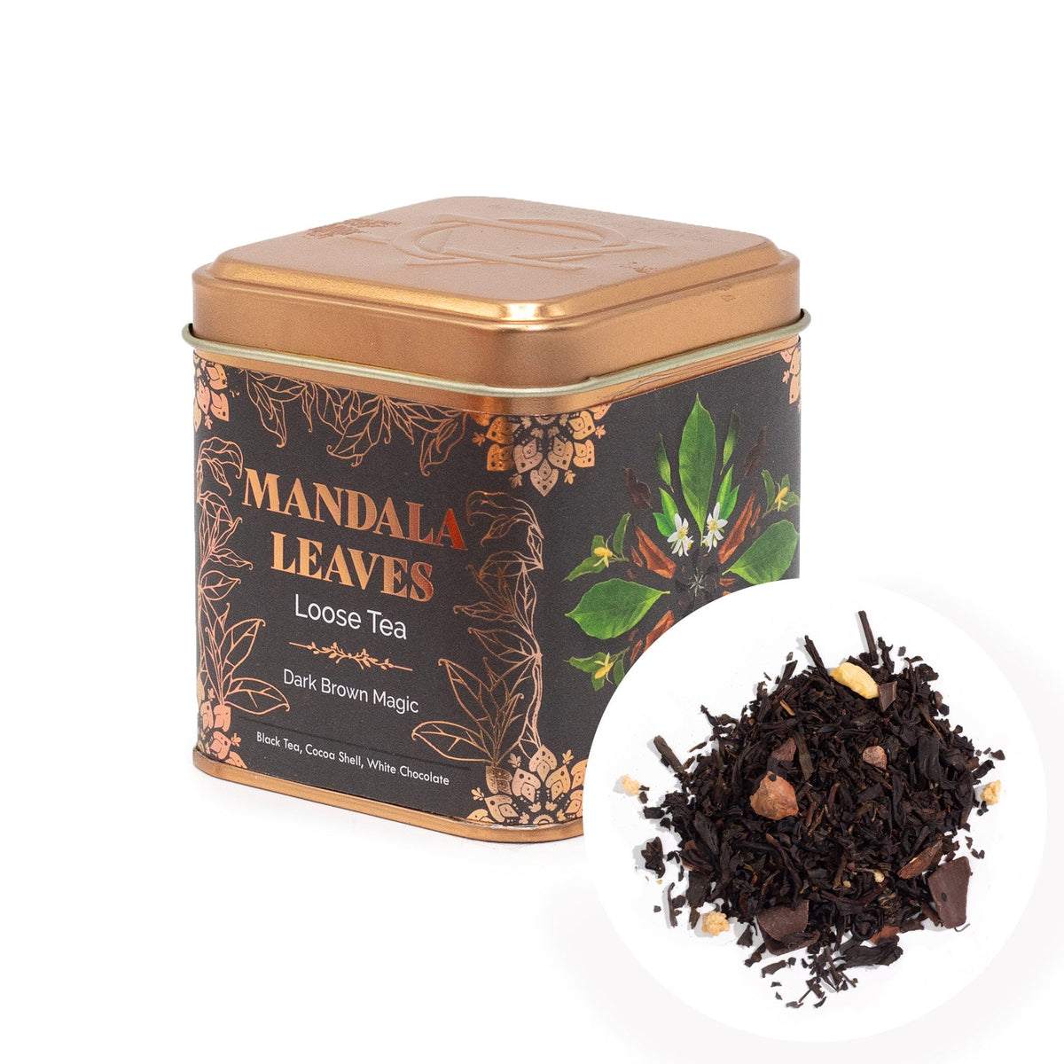 Dark Brown Magic Black Tea – Cocoa & Chocolate, 50g