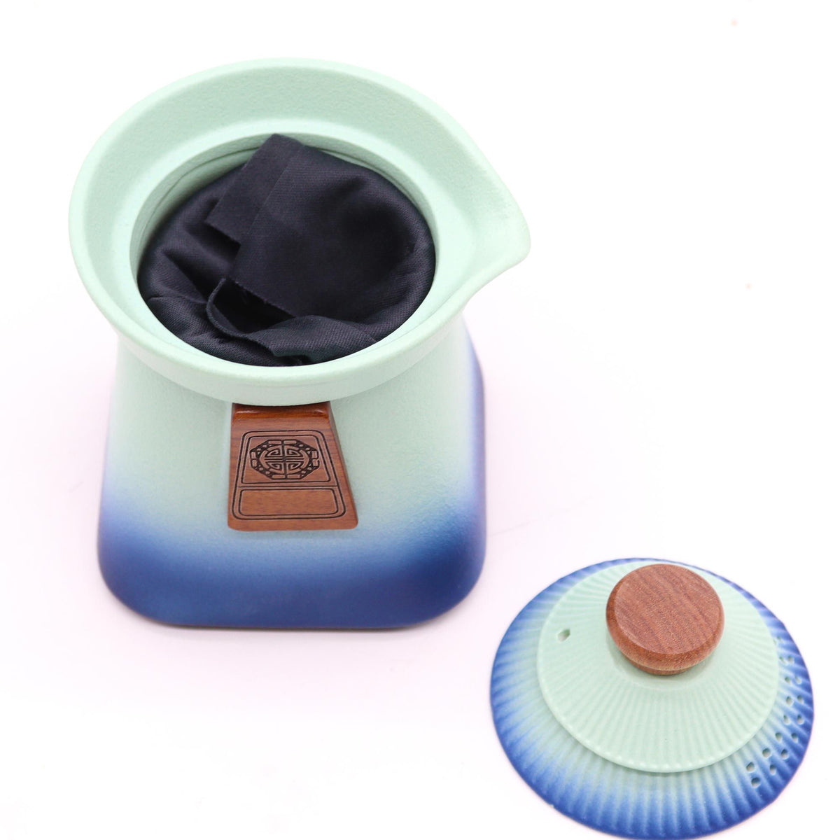 Temple Tea Set – Blue Heaven, Teapot & 3 Cups
