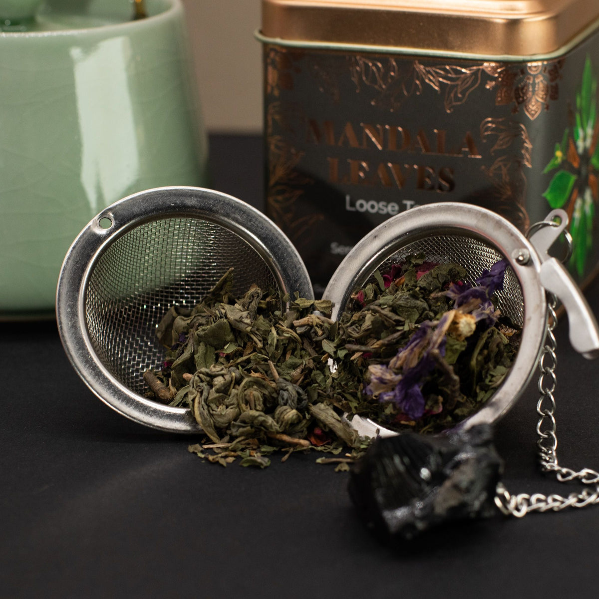 Serenity Souk Green Tea – Mint, Rose & Mallow, 50g