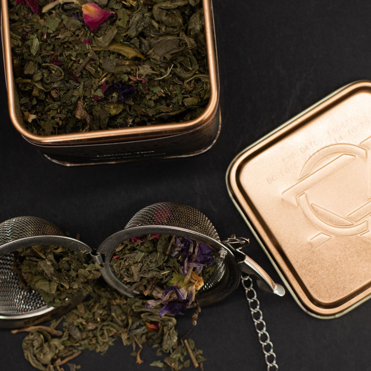 Serenity Souk Green Tea – Mint, Rose & Mallow, 50g