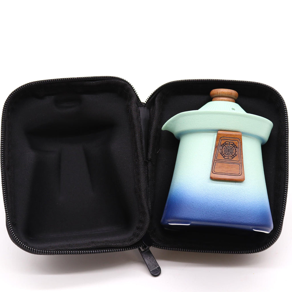Temple Tea Set – Blue Heaven, Teapot & 3 Cups