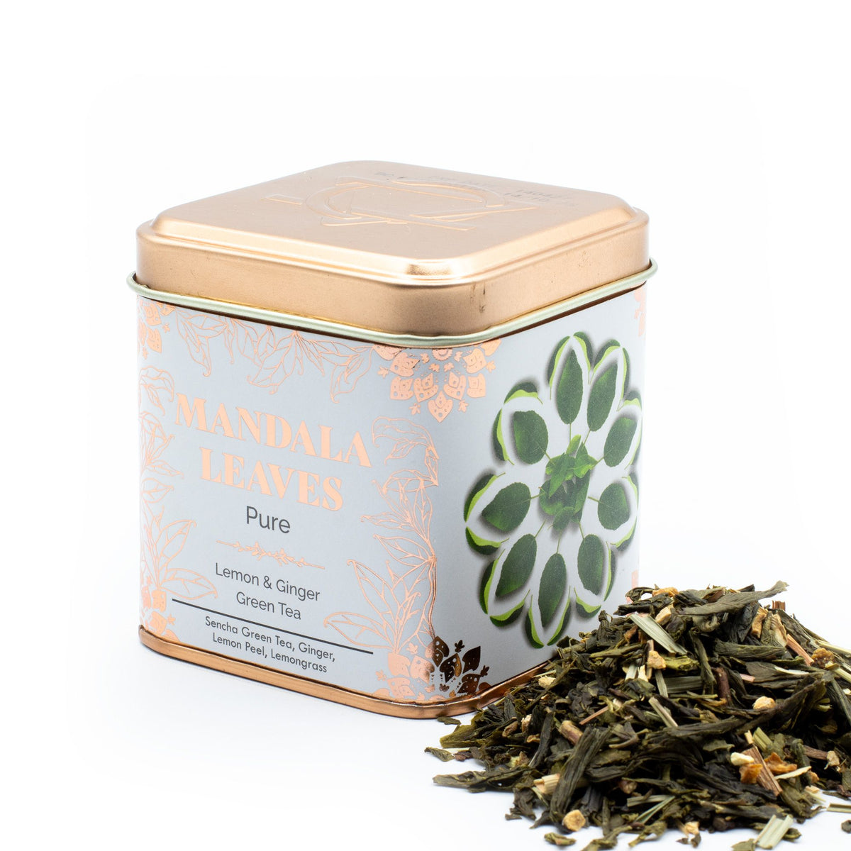 Lemon & Ginger Green Tea – 50g Tin