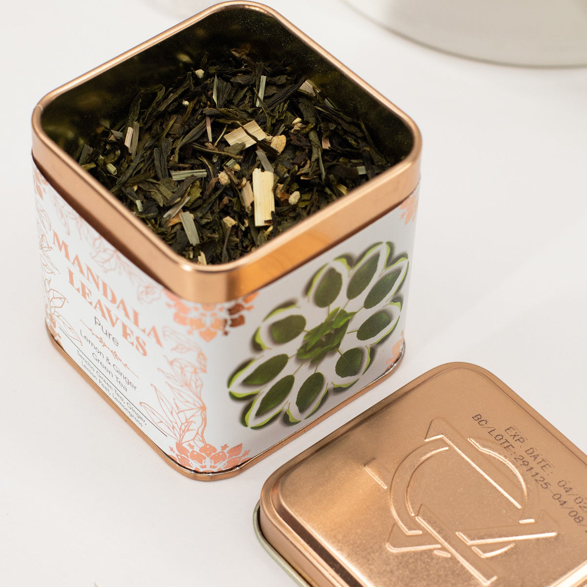 Lemon & Ginger Green Tea – 50g Tin