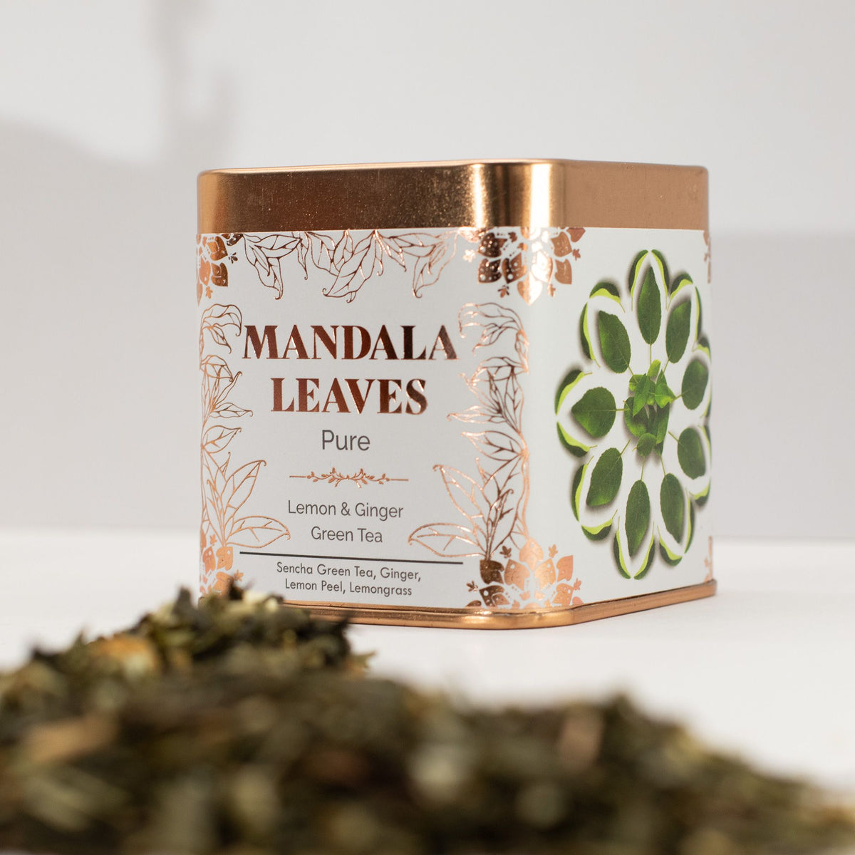Lemon & Ginger Green Tea – 50g Tin
