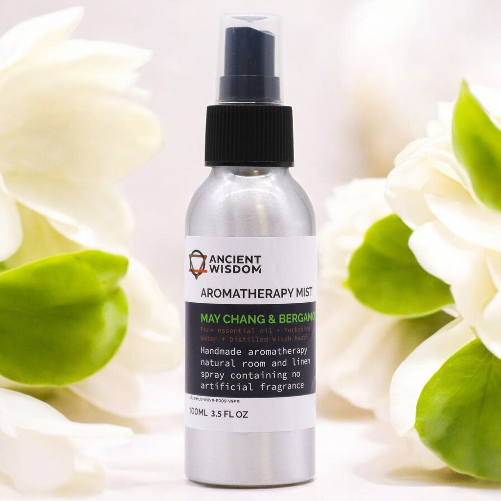 Essential Oil Room & Linen Mist – May Chang & Bergamot, 100ml