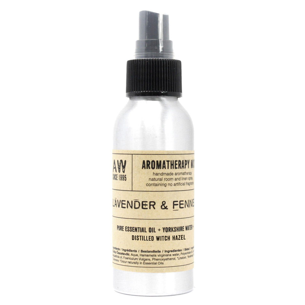 Lavender & Fennel Essential Oil Room & Linen Mist – 100ml