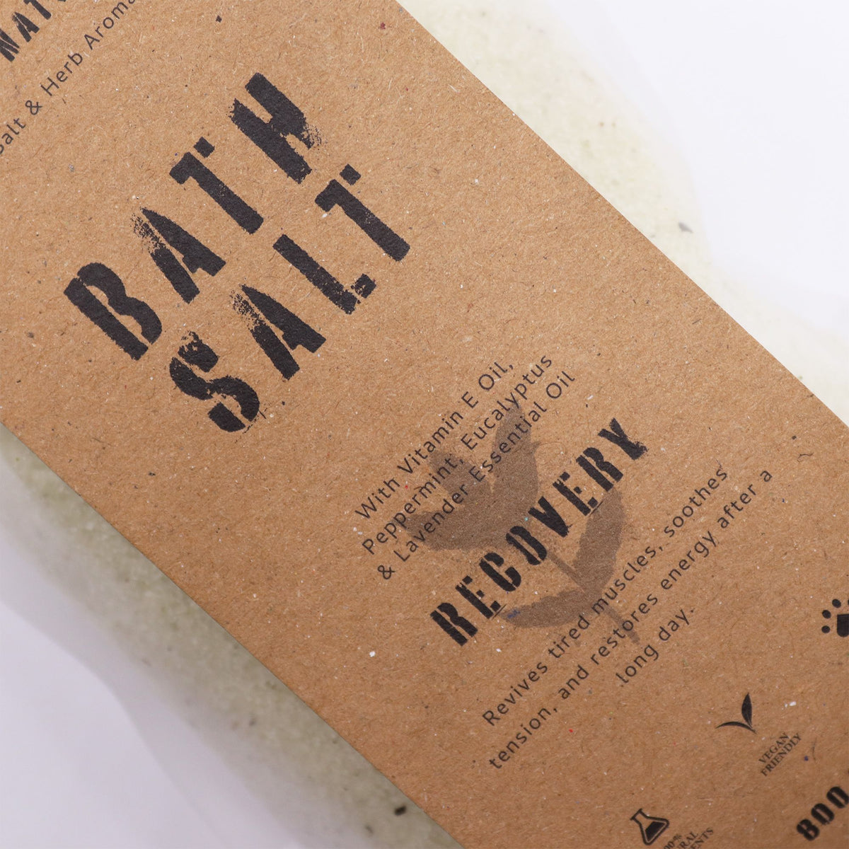 Greenman Rituals Menthol Epsom Bath Salt – Recovery, 800g