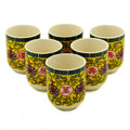 Long Life Oriental Tea Cups – Set of 6