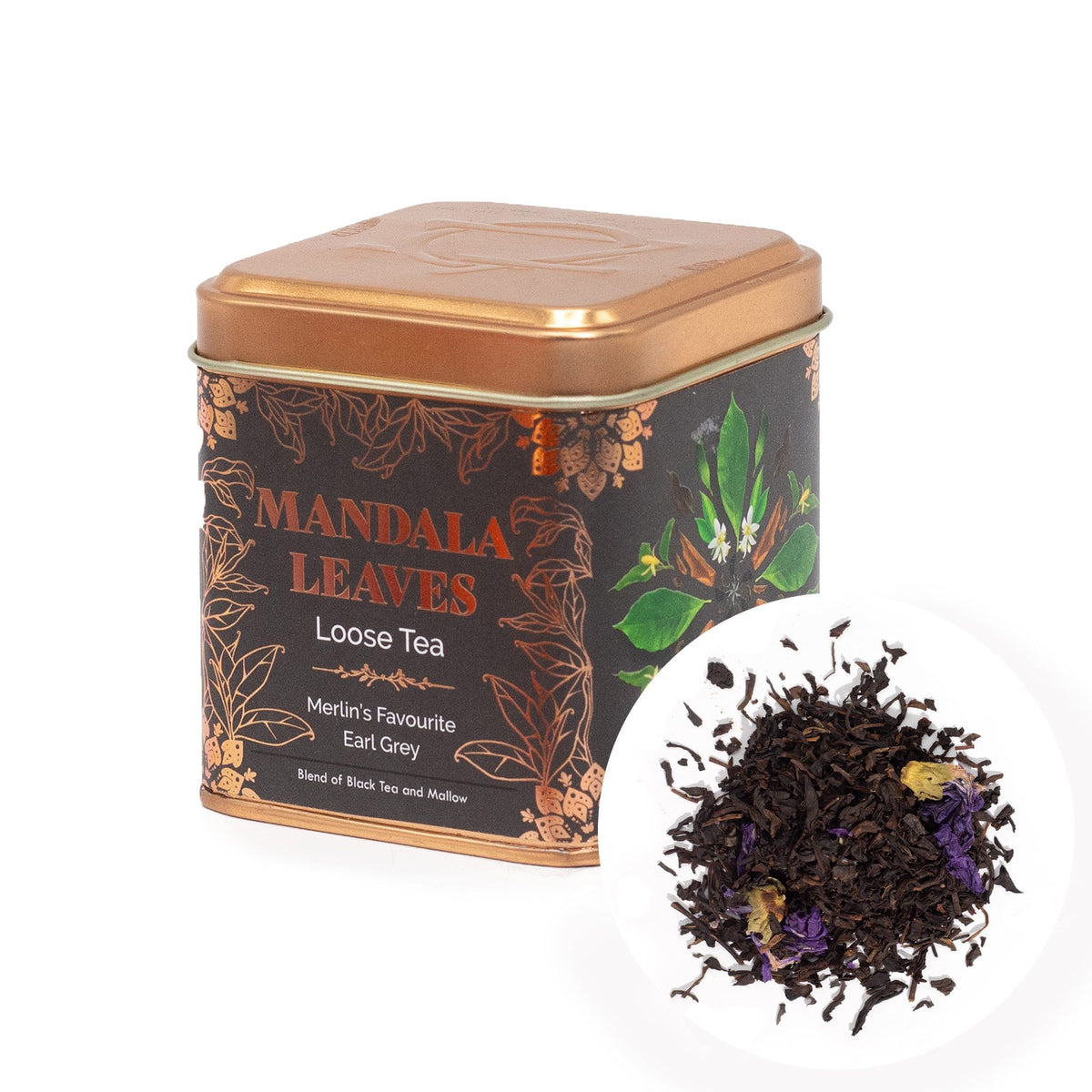 Merlin’s Favourite Earl Grey – Bergamot & Mallow, 50g