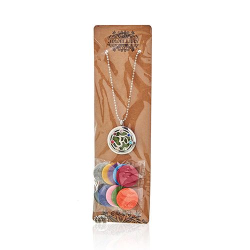 OM Chakra Aromatherapy Diffuser Necklace – 30mm