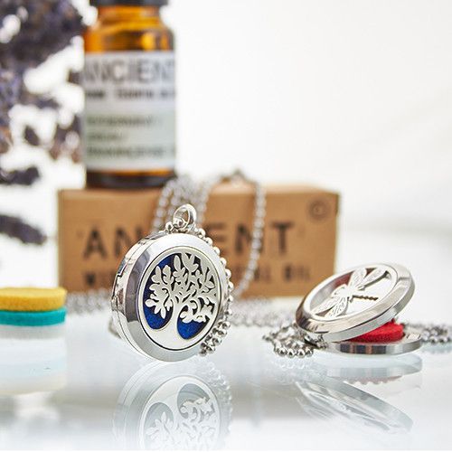 OM Chakra Aromatherapy Diffuser Necklace – 30mm