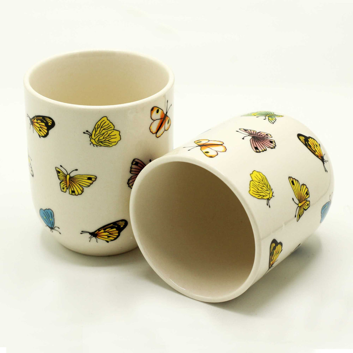 Butterfly Herbal Tea Cups – Set of 6