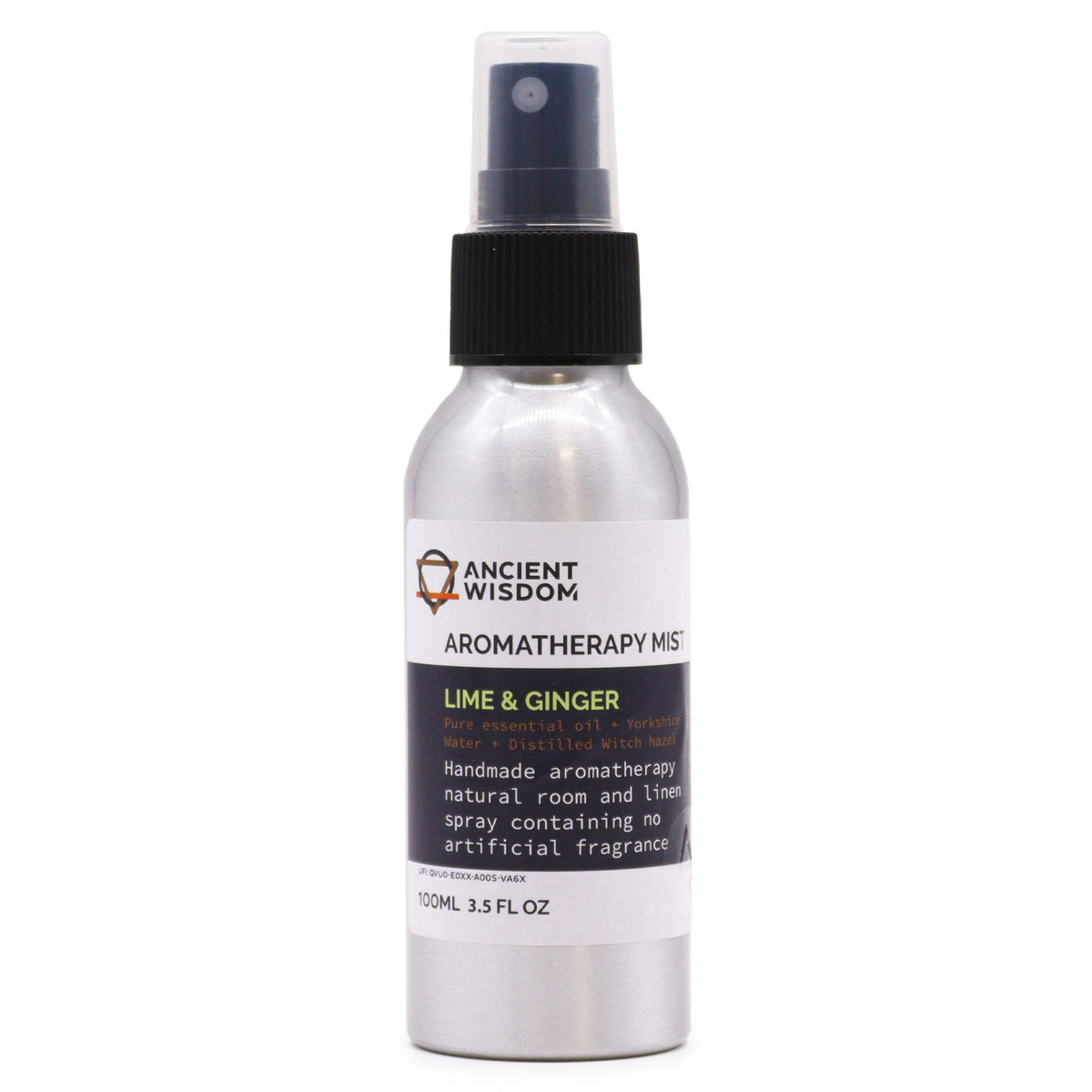Lime & Ginger Essential Oil Room & Linen Mist – 100ml
