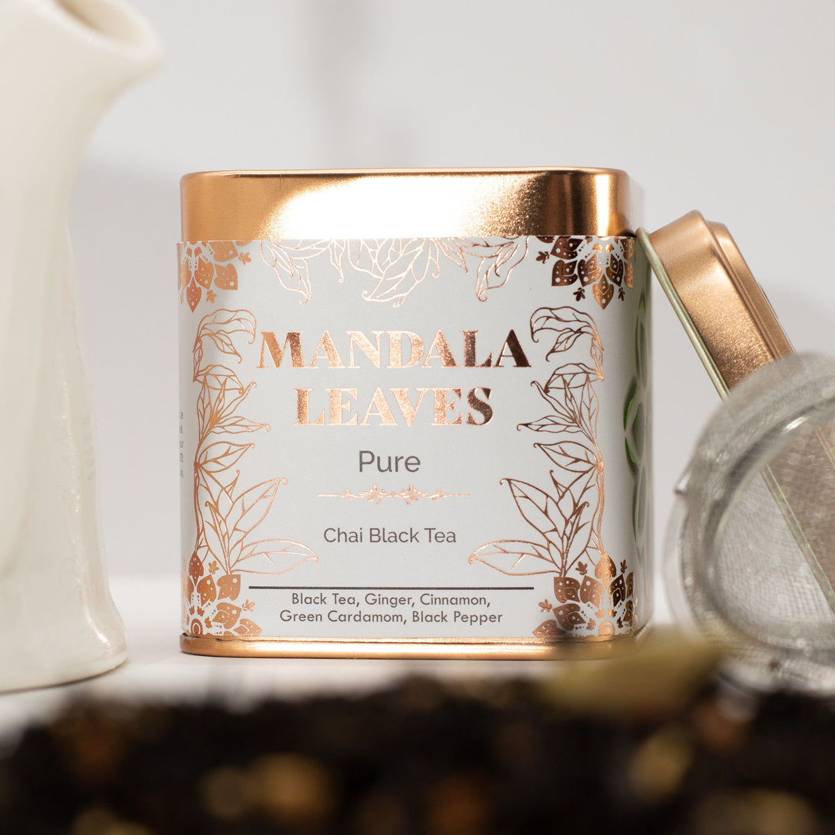 Chai Black Tea – Ginger, Cinnamon & Cardamom, 50g