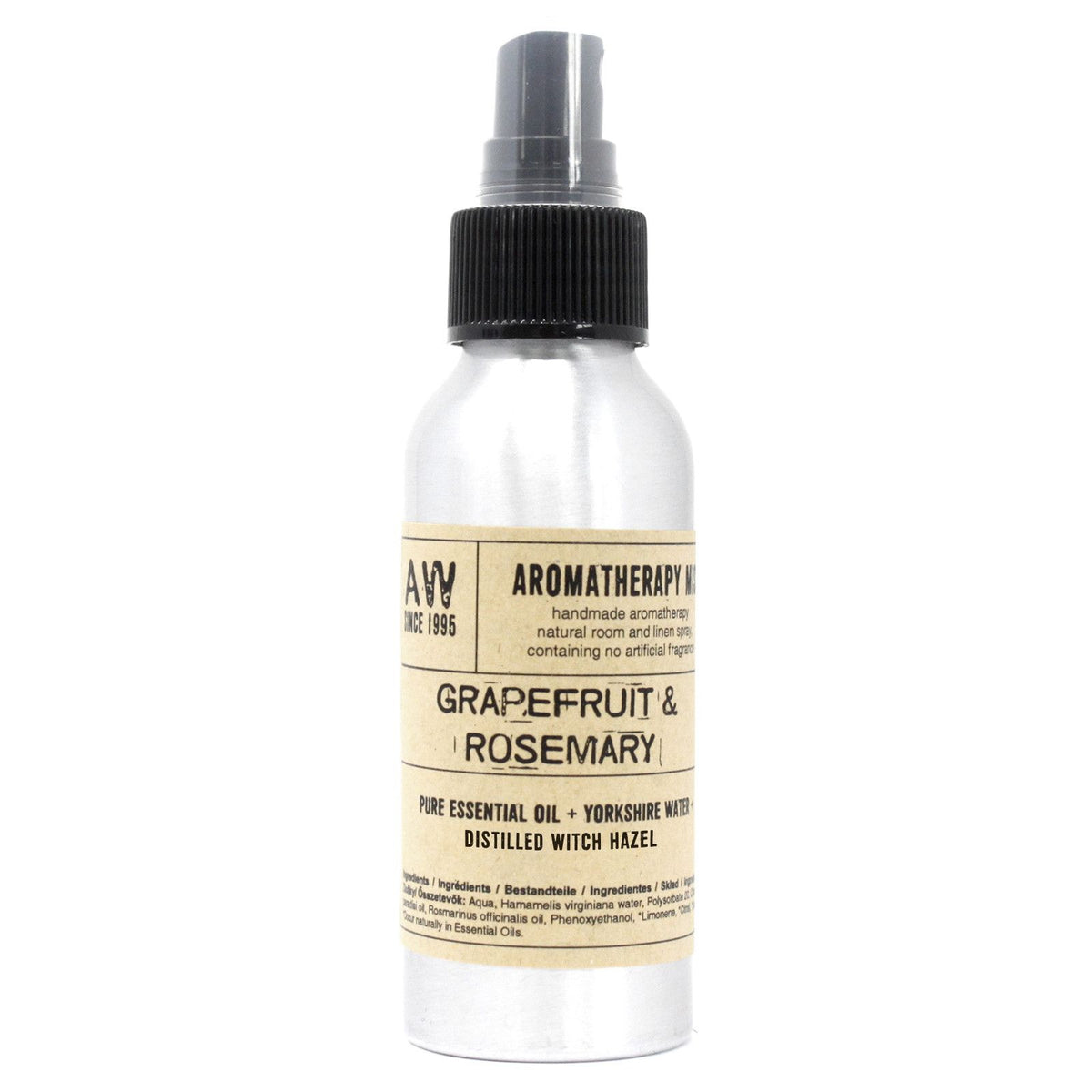 100ml Essential Oil Mist - Grapefruit and Rosemary
