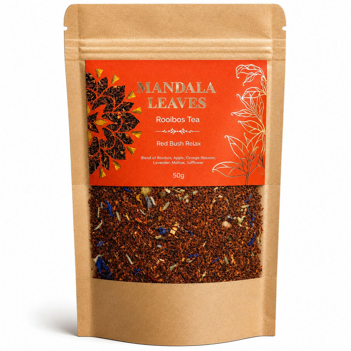 Rooibos Relax Tea – Lavender, Apple & Orange, 50g