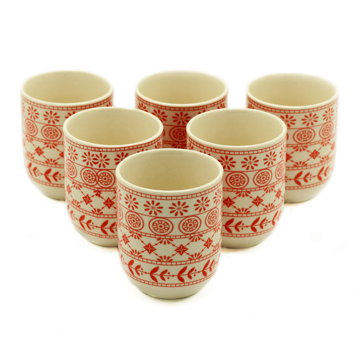 Amber Herbal Tea Cups